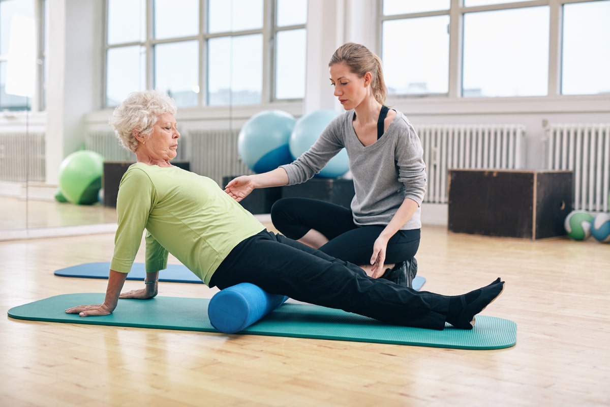 Foam roller for self-care massage